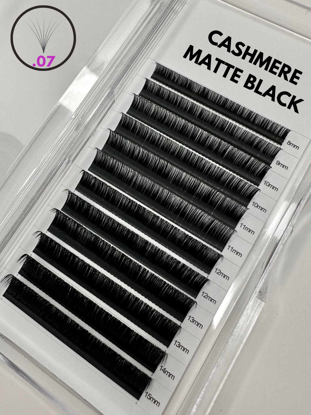 CASHMERE MATTE BLACK LASH TRAY (.07)