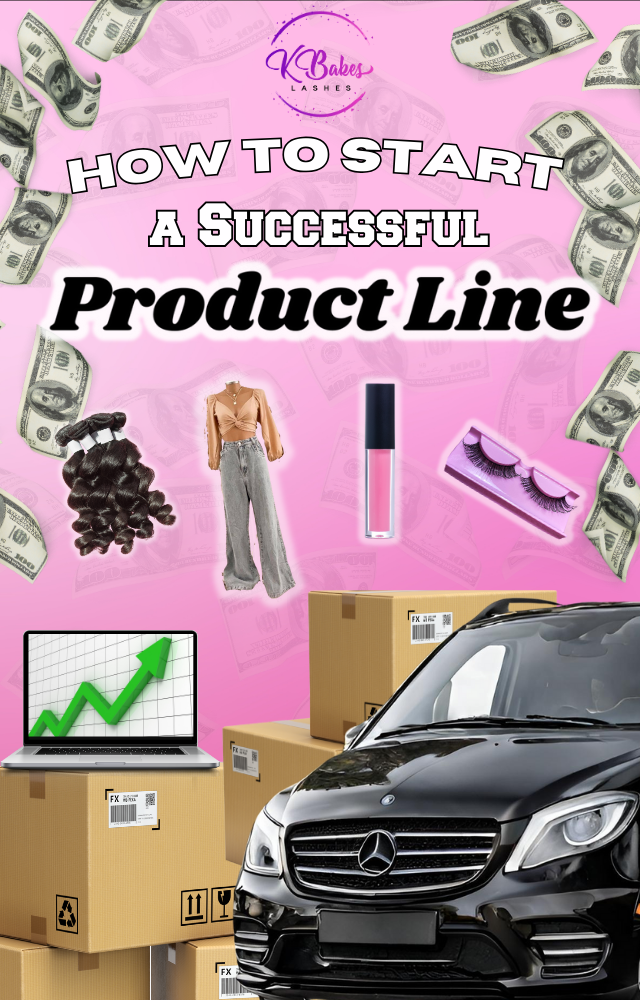 How to start a SUCCESSFUL Product Line EBook