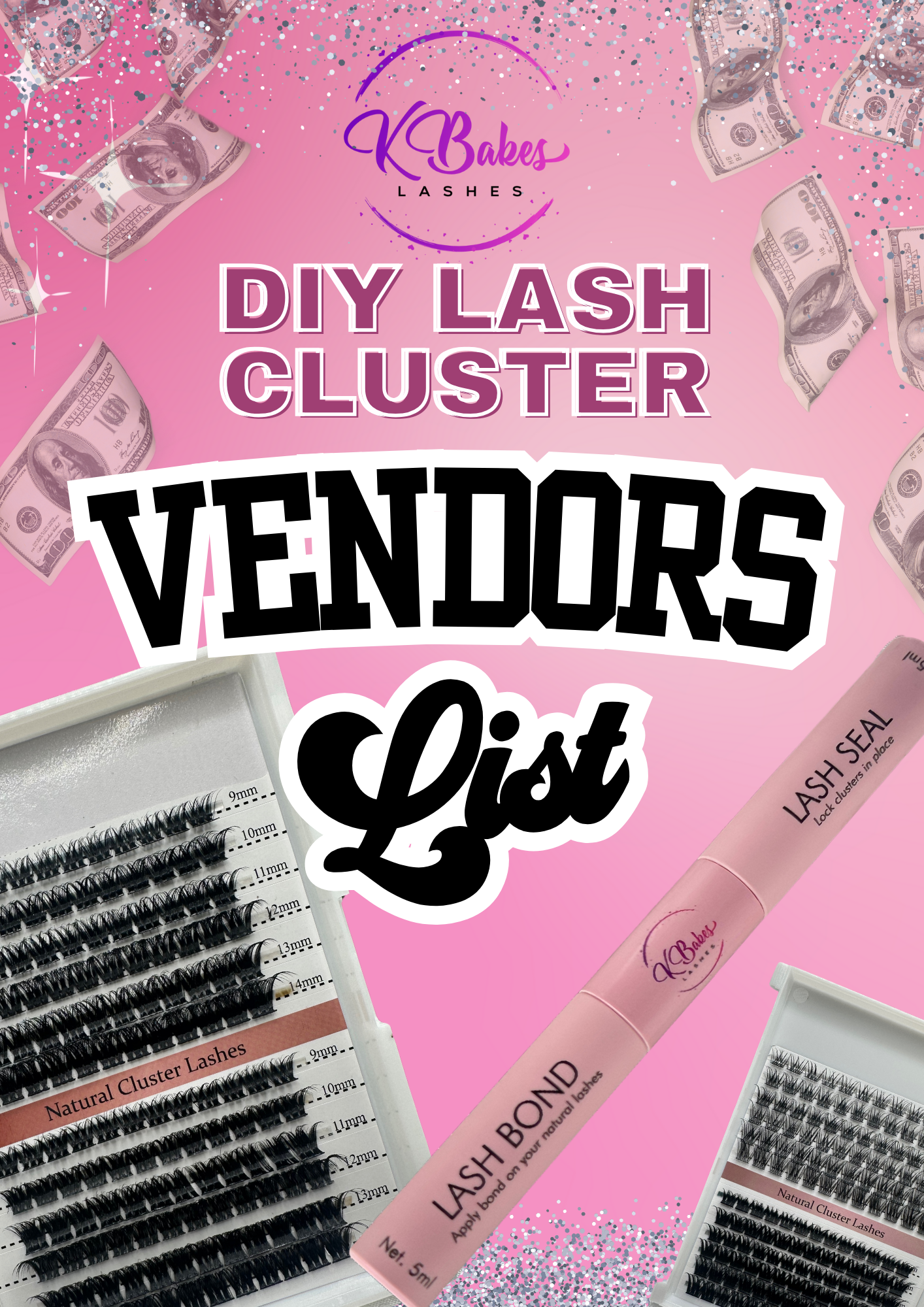 DIY LASH CLUSTER VENDOR LIST