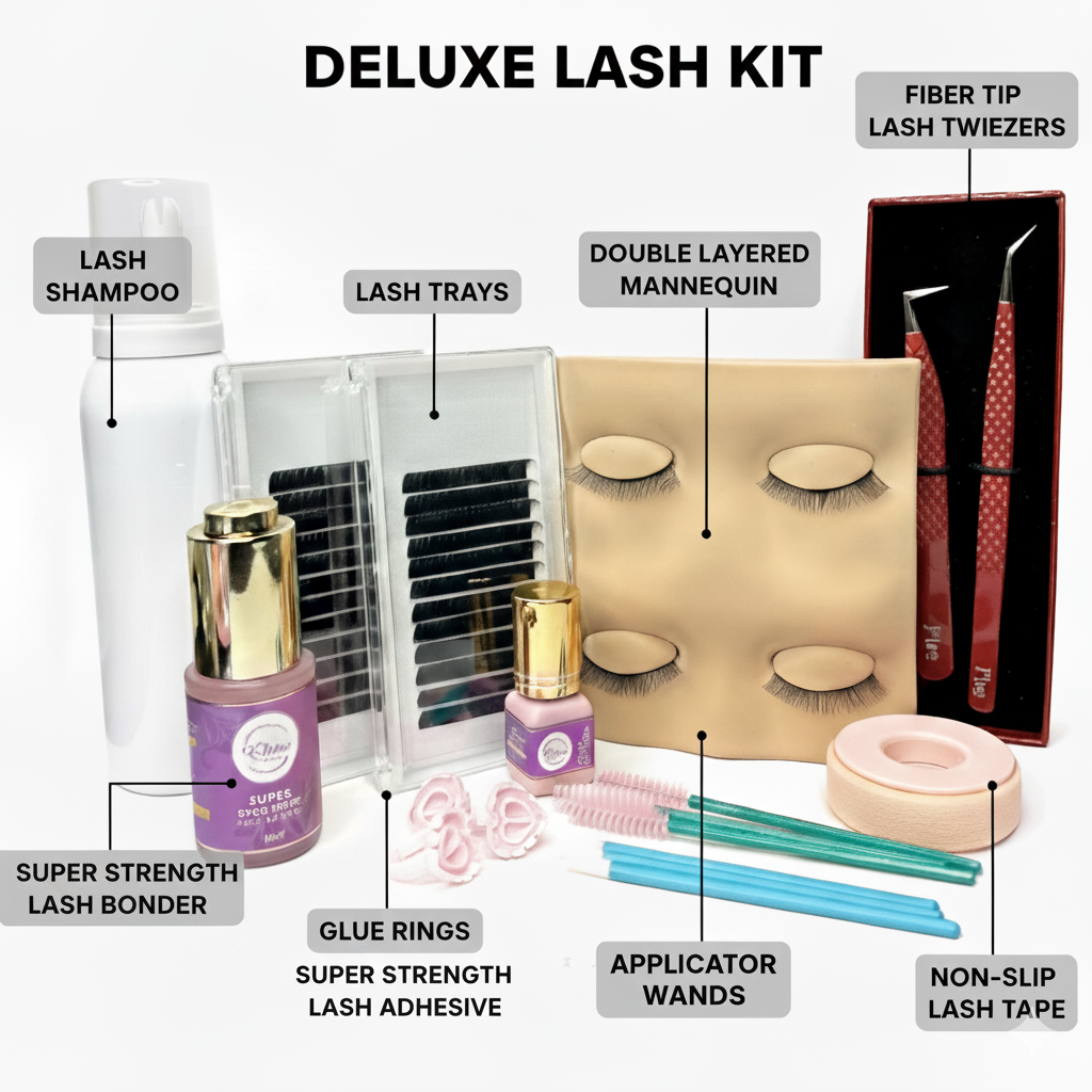 DELUXE LASH EXTENSION KIT